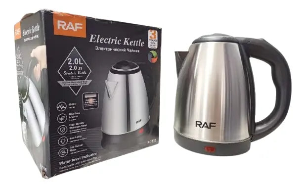 Hervidor Eléctrico Raf Acero Inoxidable 2 Litros