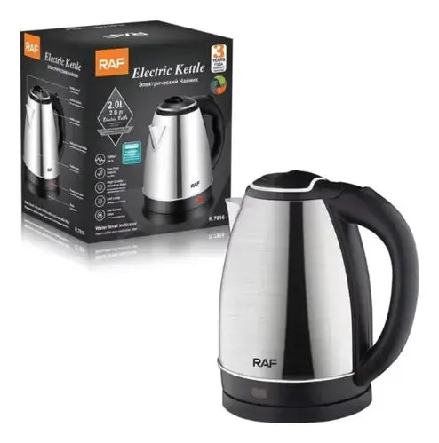 Hervidor Eléctrico Raf Acero Inoxidable 2 Litros
