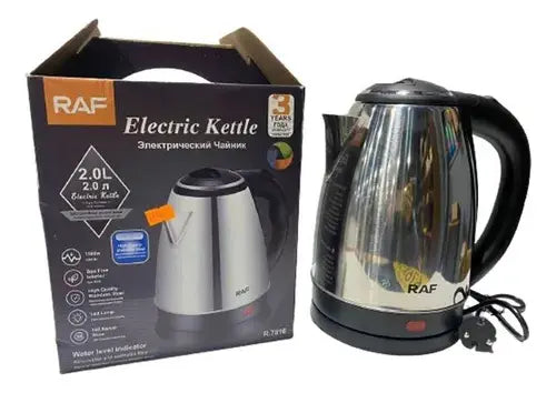 Hervidor Eléctrico Raf Acero Inoxidable 2 Litros