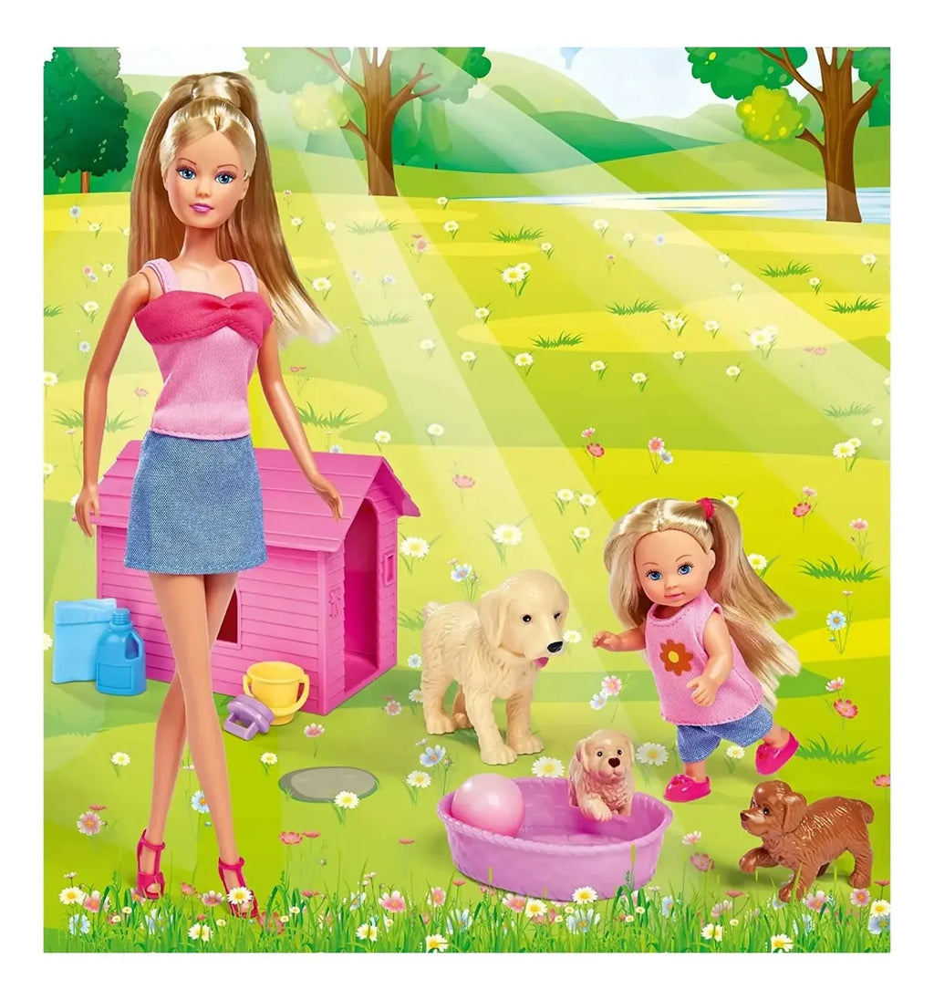 MUÑECA STEFFI LOVE HAPPY ANIMAL