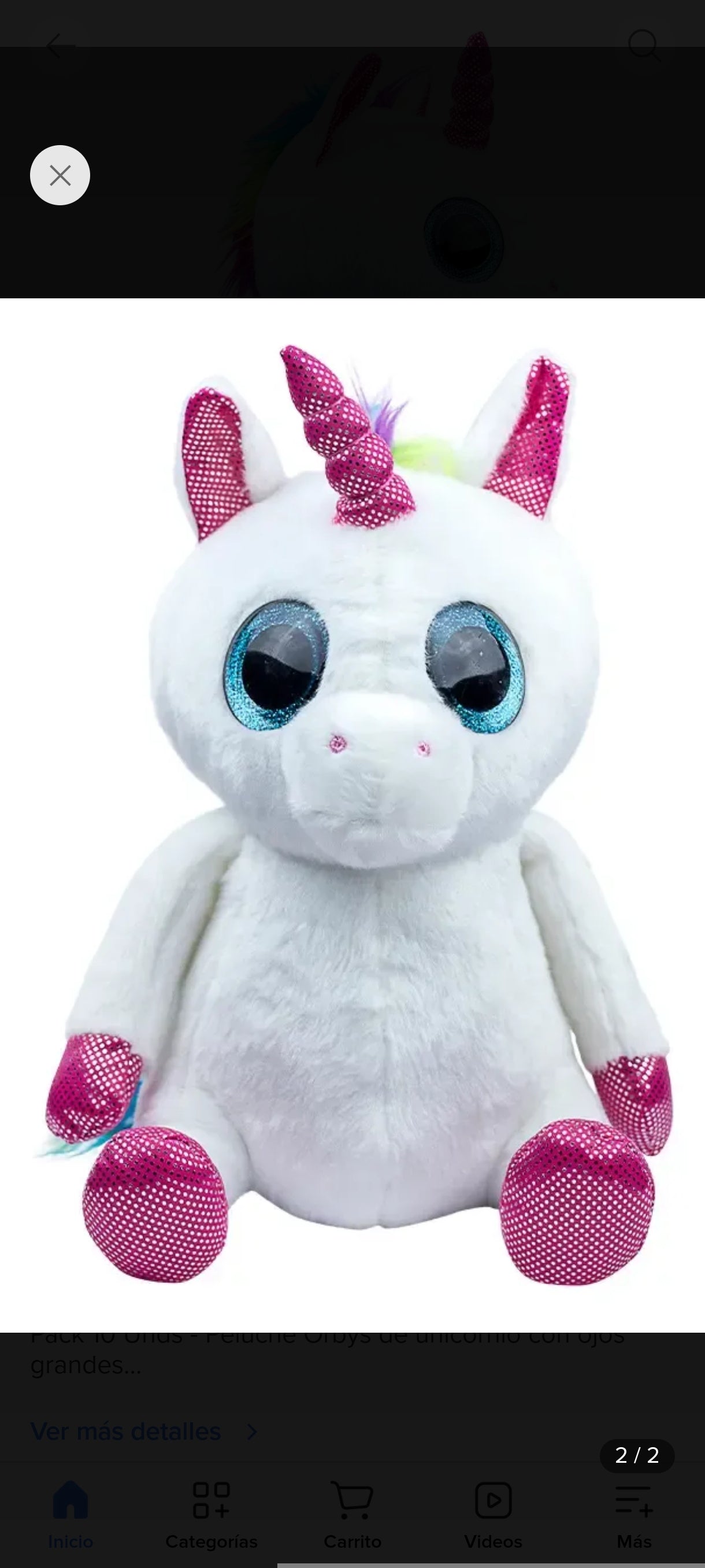 Peluche orbis marca happydays