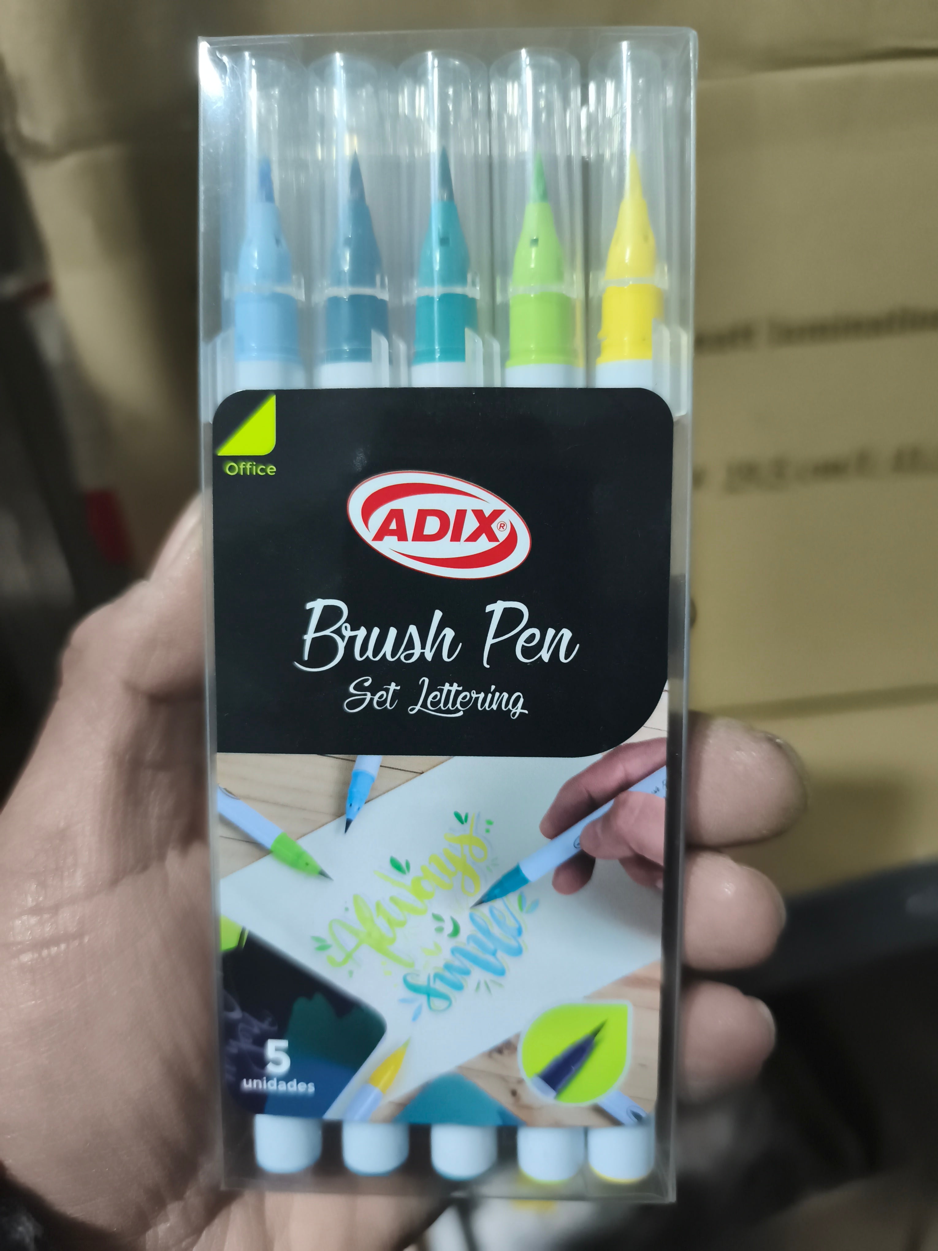 Lápices lettering marca adix