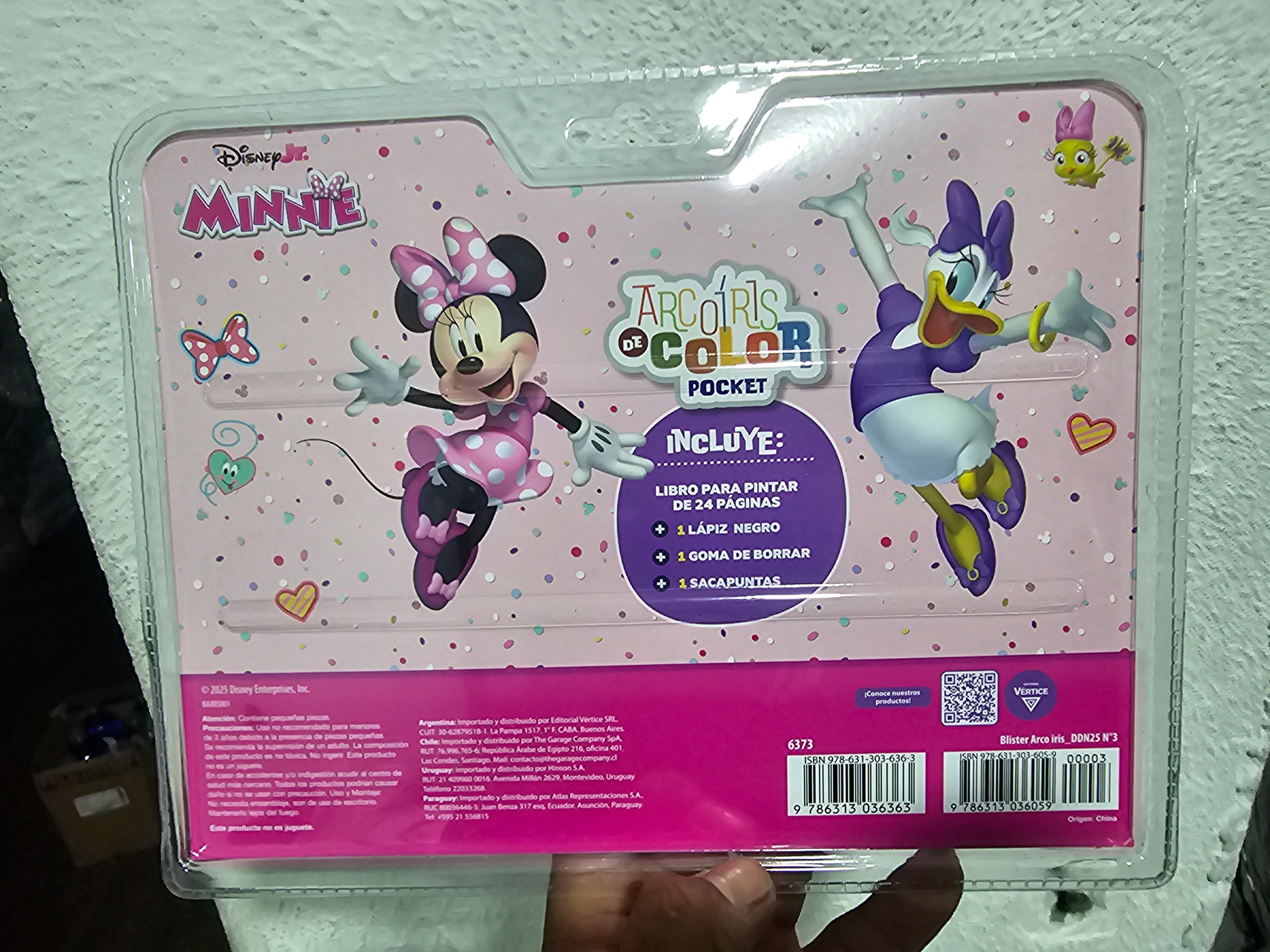 Set para colorear minnie